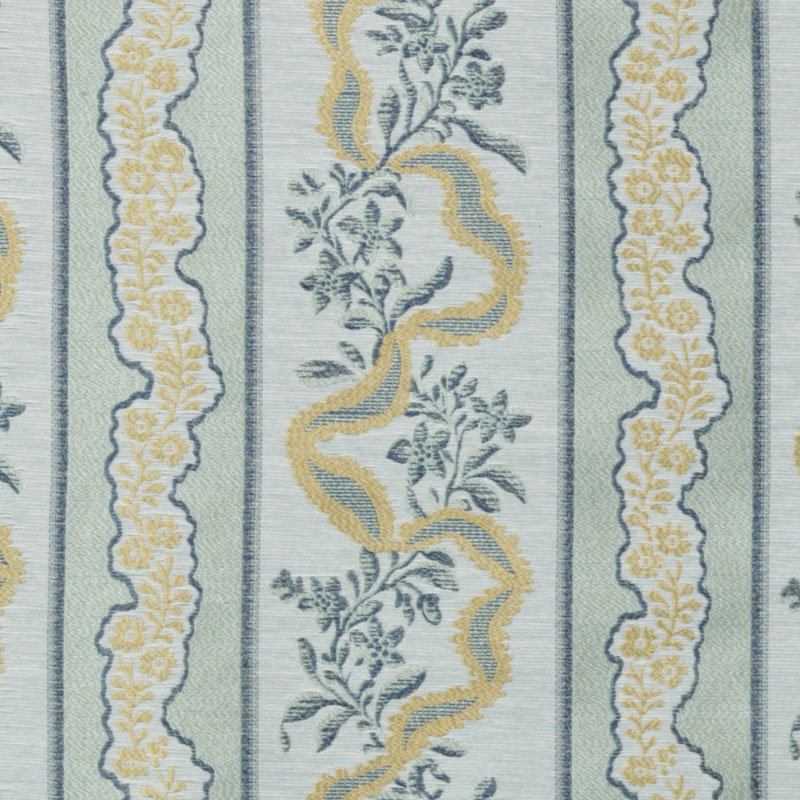 Duralee Stannard Fabric, Sea Green
