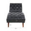 Chaise longue rembourrée avec motif de traîneau-1211980096
