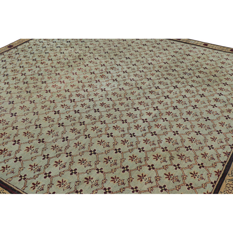 One-of-a-Kind 9’10x9’10 Hand Knotted Area Rug