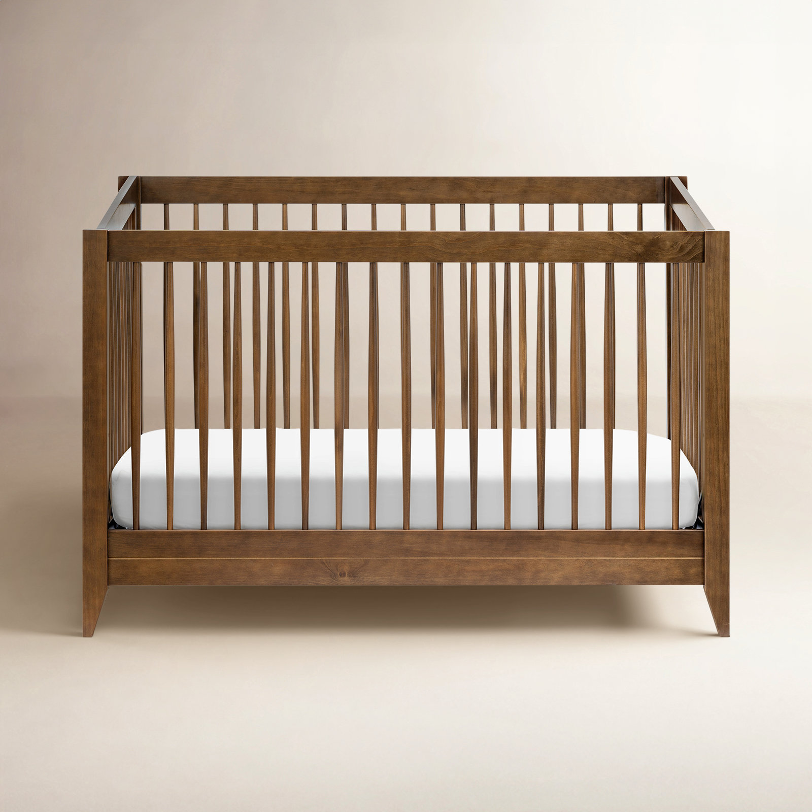 Sprout Pine 4-in-1 Convertible Crib, Natural Walnut