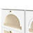 Elegant Mid - Century White Shoe Cabinet With 4 Flip Drawers, 2 Hooks For Hanging Bags, Freestanding In Hallway, Tip , Felt Pads At Bottom, Ideal Hallway Storage Organizer Hooks, Feature, Floor-116339456