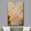 Orange, coucher de soleil pastel orange, nuages, nature, paysage, art moderne, décor minimaliste, rustique-101090435-101090431