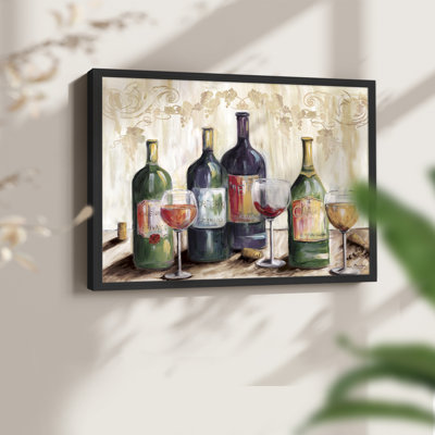 The Dinner Party -Framed Print - Restickable