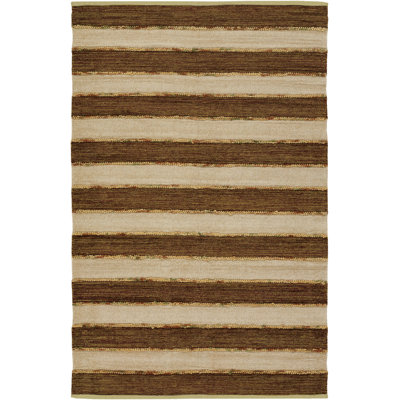 Tapis brun Annissia