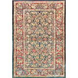 One-of-a-Kind Rectangle 4'7" X 6'9" Hand Knotted Area Rug