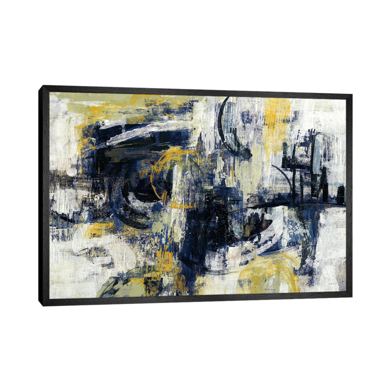 Graffiti Wall III by Silvia Vassileva - Gallery-Wrapped Canvas Giclée on Canvas, Black Framed, 101.6 cm H x 66.04 cm W