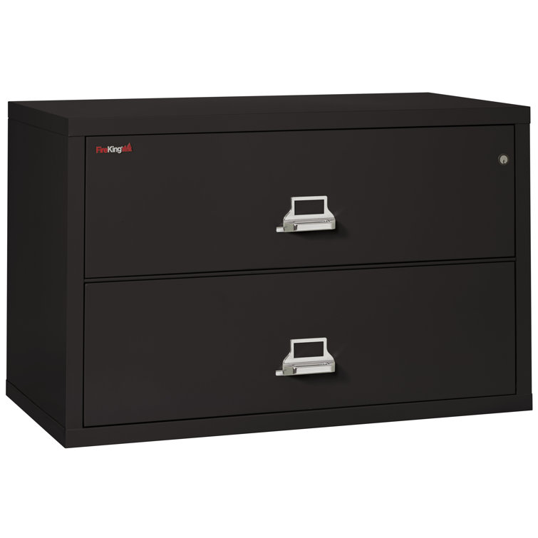Fireproof 44.5'' Wide 2 -Drawer Steel File Cabinet