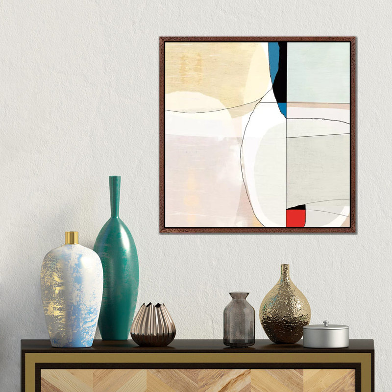 Beholder IV 1 Piece Wall Art on Canvas, 45.72 cm H x 45.72 cm W, Classic Wood Floater Framed