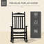 Chaise berçante à haut dossier Traditional-1771854329