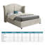 Anastasha Upholstered Bed-202160154-202160150