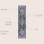 Tapis bleu marine / gris Sarok Boho Medallion-1689808367