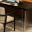 Black Rectangular Solid Wood desk-109518514