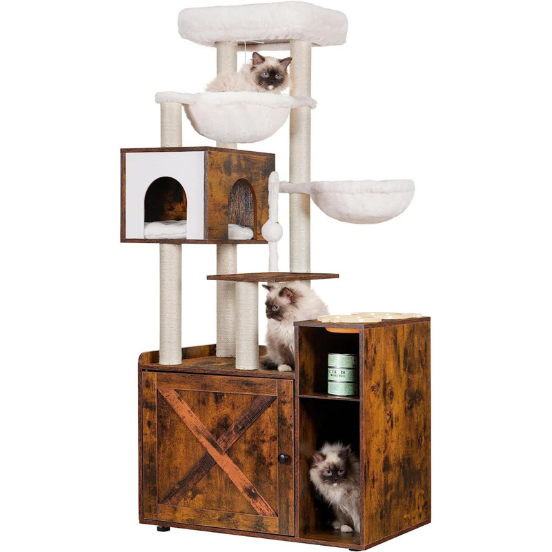 Mowbray 61.02 " H Cat Tree / Condo