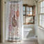 Rideau de douche 1 pièce Wild Vibes-515976060