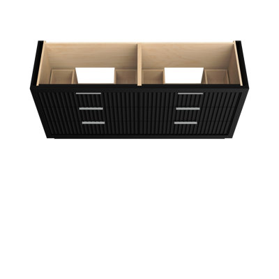 Lecrieú Double Drawer Bath Vanity