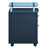 Rolling File Cabinet With Glass Top And 1 Hanging File Drawer-1886722768