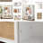 Contemporary White Rattan Hall Tree Bench with Shoe Storage & Hooks, Entryway Organizer with Shelves-25300933