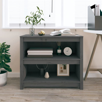 Cleta 68cm H Solid Wood Standard Bookcase
