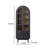 Arch relief bookcase
