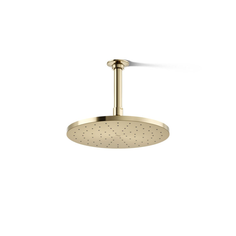 Contemporary Full Fixed Shower Head with Katalyst Air Induction Spray