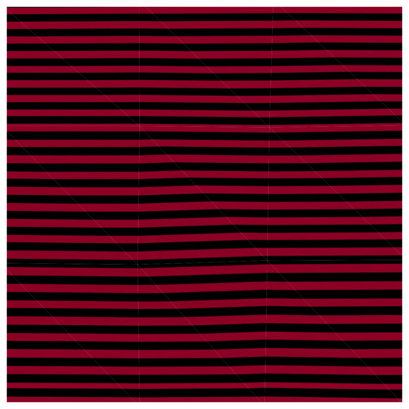 Stripes Throw Pillow, Pattern Double Sided Pillows, 14 x 14 inches