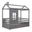 Lit en bois avec lit gigogne simple Ault-644500524