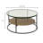 Hensley Frame Coffee Table with Shelf