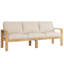 Ensemble de canapé modulaire d'extérieur 3 pièces