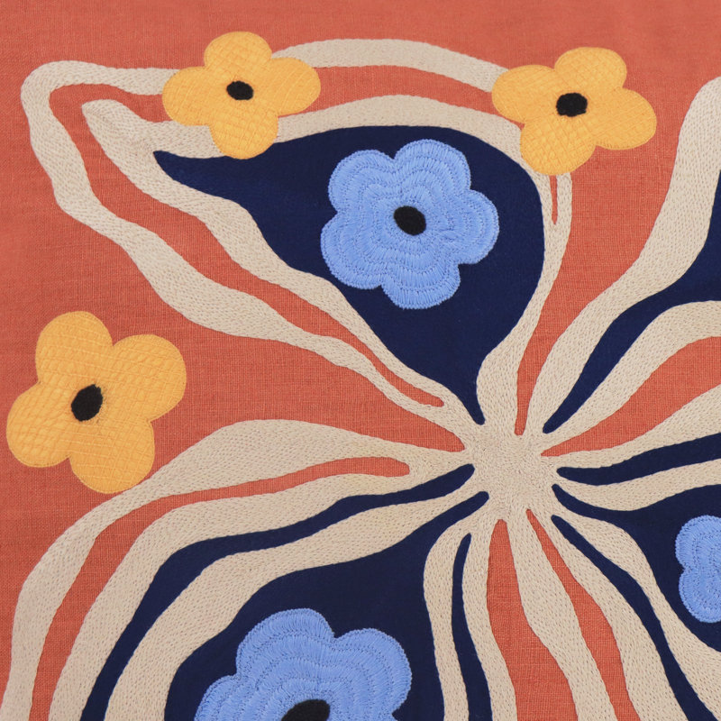 Bouquet Pillow Cover 20x20 Inch