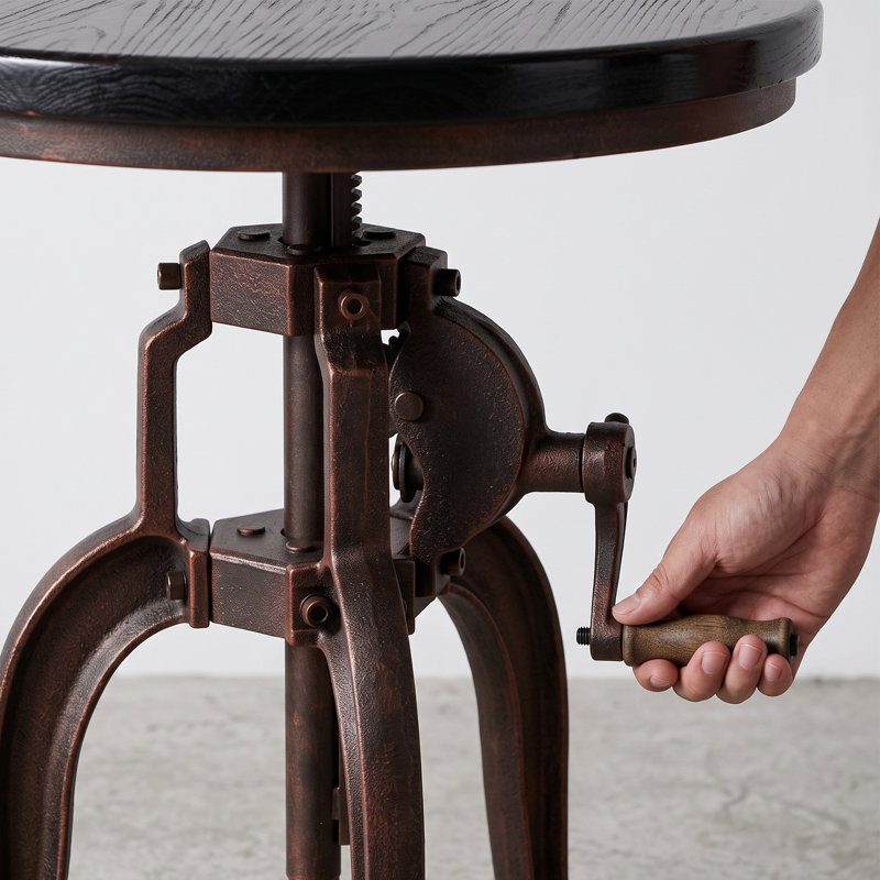 Juniah Solid Wood Top End Table