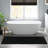 24x60" 100% Cotton Reversible 3000 Gsm Black Bath Rug - Machine Washable, And Dense Feel, , Medium Pile 1 Pcs Superior Table Top , Look,-782999310