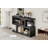 Side Board With 2-tier Open Shelf-234935652