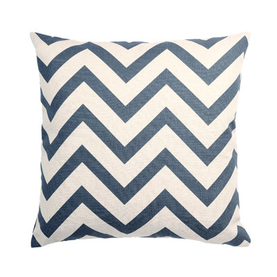  Chevron Print Throw Pillow