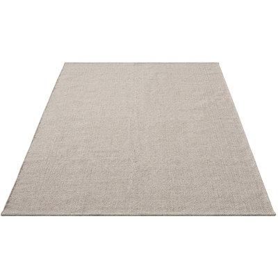 Hand Woven Beige Rug