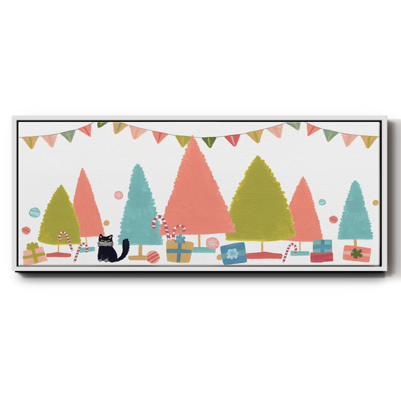 Toile encadrée, collection Retro Retro Celebration, H 24 po x l 60 po