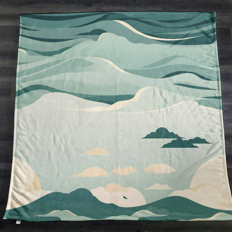 Throw Blanket, 51" W x 60" L