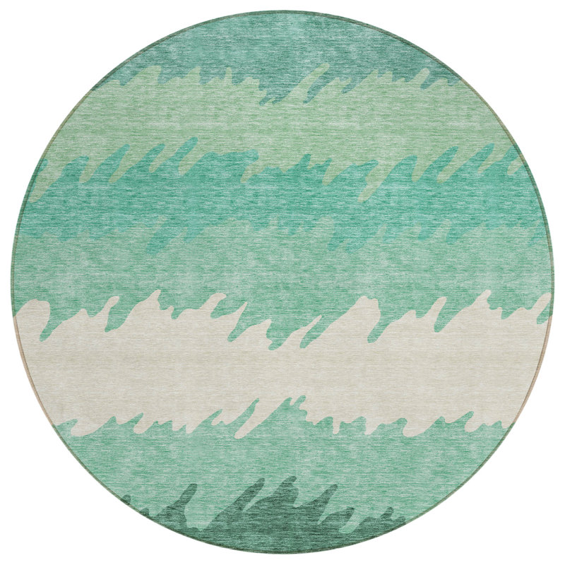 Fleau Indoor / Outdoor Rug, Round 8'