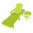 Geoff Outdoor Chaise Lounge with Table-783299804