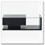Table basse en verre trempé, table basse en bois avec surface UV ultrabrillante-47825440