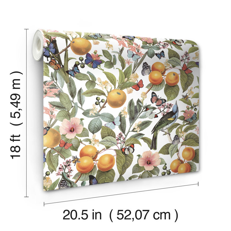 Peel & Stick Floral Roll