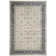 Godolphin Viscose Oriental Rug in Ivory/Navy