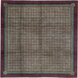 Gabeh Wool Plaid Area Rug