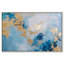 Art abstrait bleu profond sur toile bleu foncé par Art Remedy-107444745-107444752