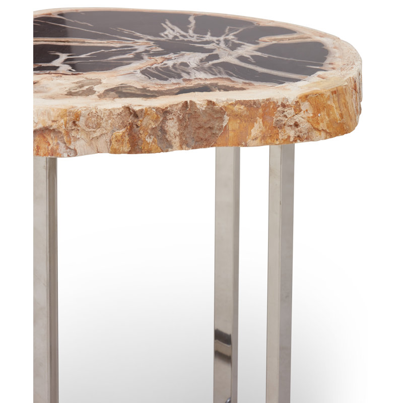 Elements Solid Wood End Table