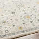 Elsadora Oriental Machine Woven Polyester Area Rug in Beige/Yellow/Blue
