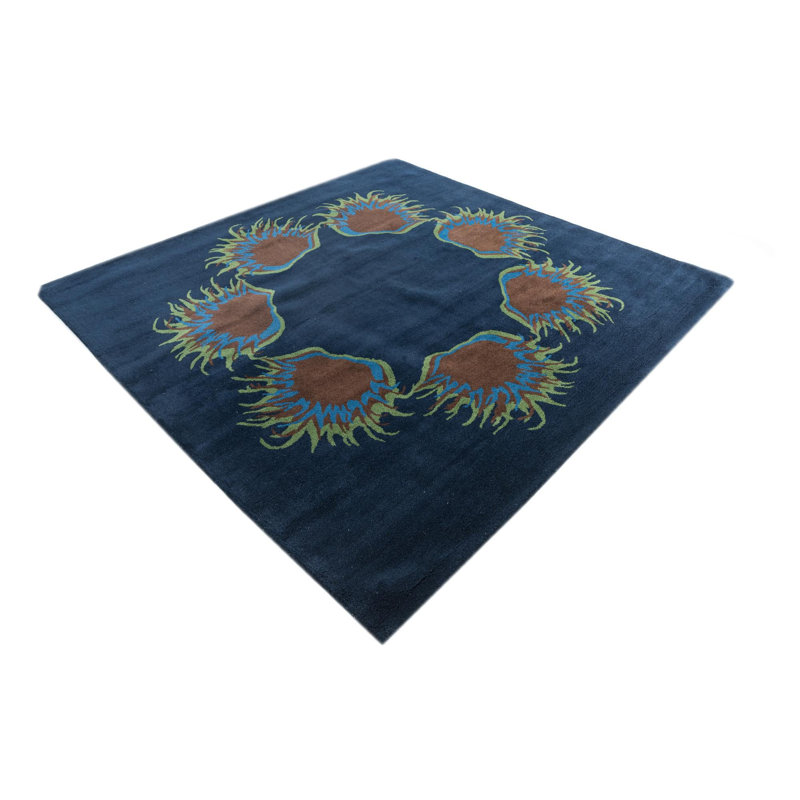 Noell Navy Blue Rug