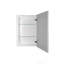 Armoire à pharmacie encastrée sans cadre à 1 porte avec tablettes réglables Frontline Shaker-680511047-673091074