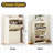 Double Flip-Down Drawer Shoe Cabinet-623805428