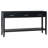 Modern 3-Drawer Console Table with Storage Shelf-1412550204
