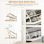 18 Pair Flip Down Shoe Storage